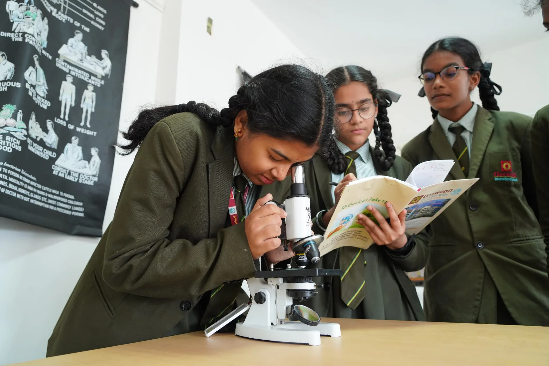 Exploring Through a Microscope