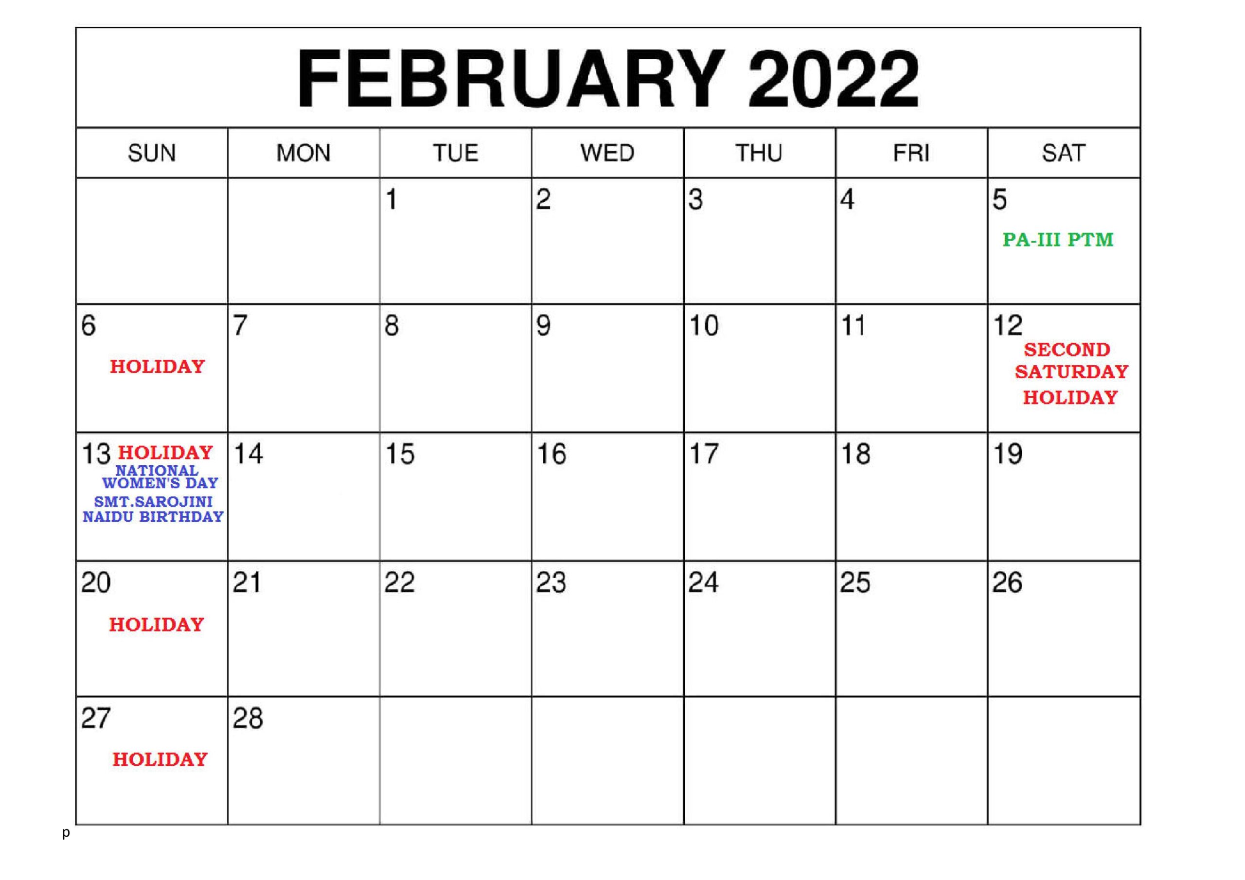 ACADEMIC CALENDAR Oakwood International School