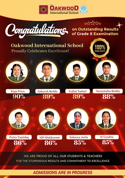 Oakwood International school results 2025